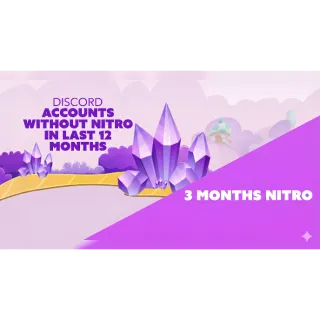 Discord Nitro 3 Months + 2 boosts