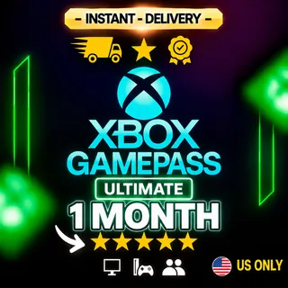 Xbox Gamepass Ultimate 1 Month - Us Only