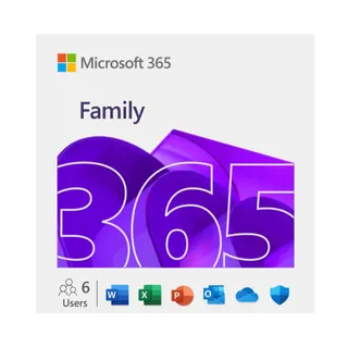 Microsoft 365 Family 6 Users 1 Year Subscription - 6TB OneDrive Storage - Digital Code (US)