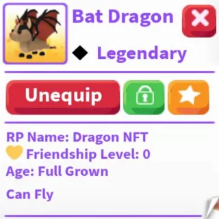 Adopt Me Bat Dragon