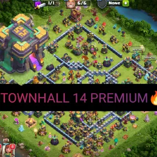 Clash of Clans ⚡(COC)💎[ TH14 ] -PREMIUM🔥 [ 7x EPIC EQIP || HERO -67-72-49-51-21 || FULL SAFE ACC