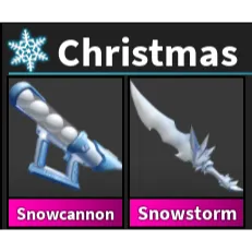 MM2 SNOWCANNON & SNOWSTORM