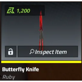 Butterfly ruby