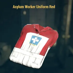 red asylum dress