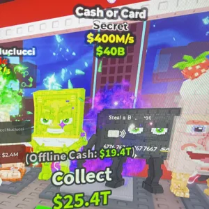 cash or card 400m a sec