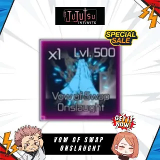 Vow of Swap Onslaught | Jujutsu Infinite