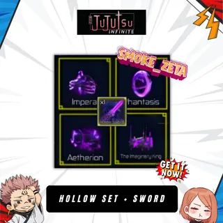Hollow Set Armor + Hollow Sword