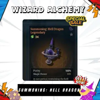 SSS Summoning: Hell Dragon - Wizard Alchemy