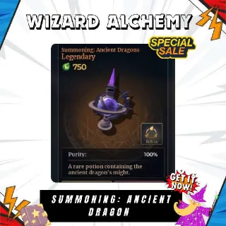 Summoning Ancient Dragon - Wizard Alchemy