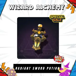 Radiant Sword Potion - Wizard Alchemy