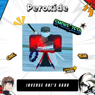 Inverse Oni Garb - Peroxide