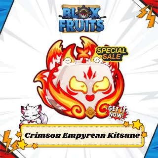 Crimson Empyrean Kitsune | Blox Fruit