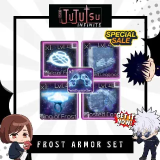 Frost Set Armor + Twin Cyroblasters | Jujutsu Infinite