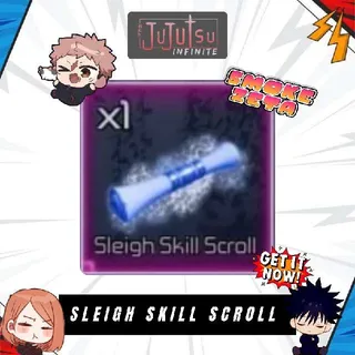Sleigh Skill Scroll - Jujutsu Infinite
