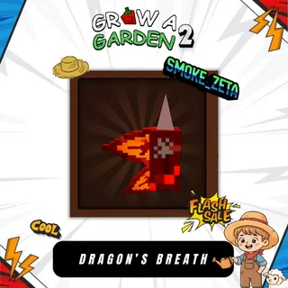 10x Dragon's Breath - Grow A Garden 2