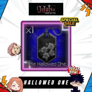 Hallowed One Title | Jujutsu Infinite