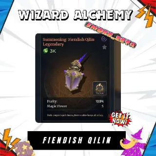 S Fiendish Qilin Potion - Wizard Alchemy