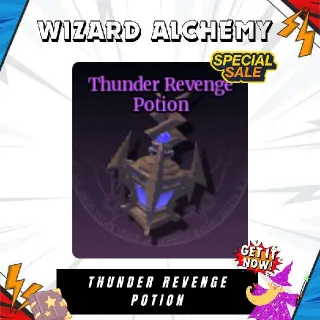 SSS Thunder Revenge Potion - Wizard Alchemy