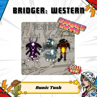 Runic tusk - Bridger: Western