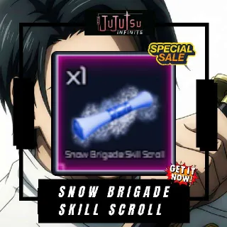 Snow Brigade Skill Scroll | Jujutsu Infinite