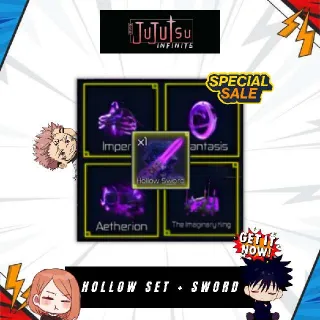 Hollow Set Armor + Hollow Sword