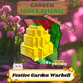 Festive Garden Warbell - Garden Tower Defense