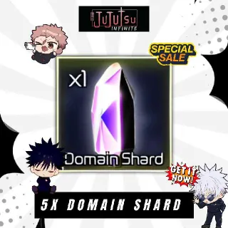 5x Domain Shard | Jujutsu Infinite