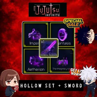 Hollow Set Armor + Sword | Jujutsu Infinite