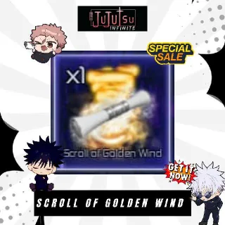 Scroll of Golden Wind - Jujutsu Infinite