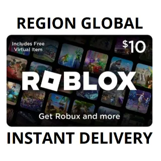 $10.00 ROBLOX - INSTA DELIVERY (800 ROBUX) GLOBAL 💎