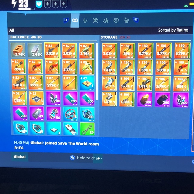 fortnite save the world items for sale