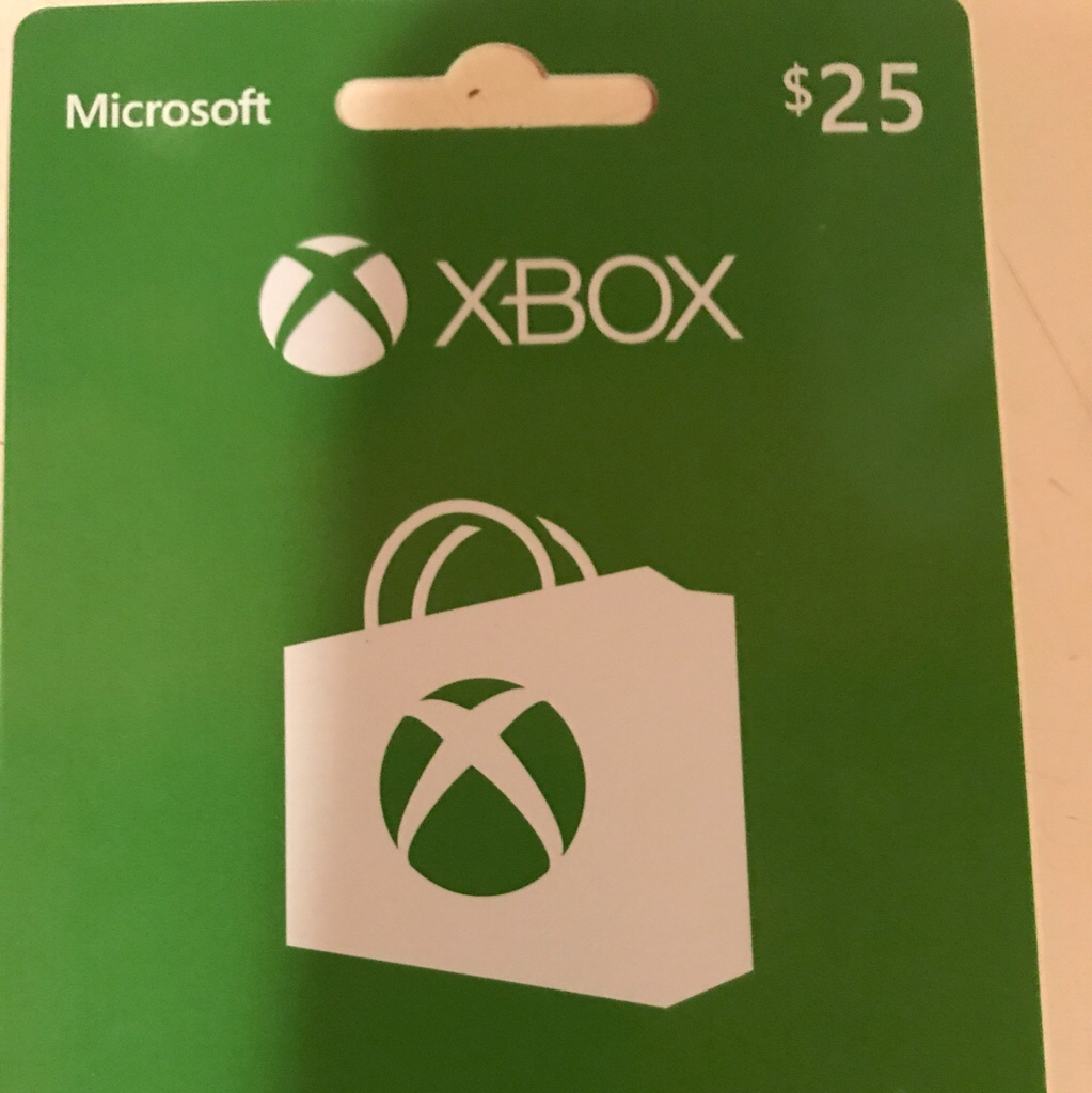 25 Xbox Gift Card code Xbox Gift Card Gift Cards Gameflip