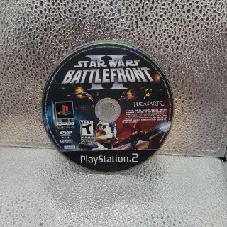 Star Wars Battlefront II 2 (Sony PlayStation 2 PS2, 2005) Disc Only
