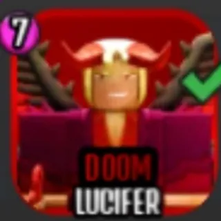 LUCIFER DOOM LVL7 MAX Boost - Roblox The House Tower td Defense THTD