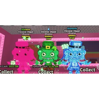 Rare Cloverat Clapat Bundle