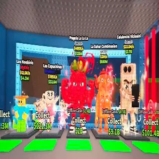 Crafting Machine Brainrot Bundle