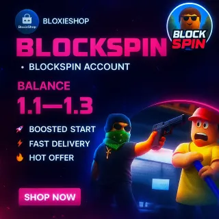 ⚡ BLOCKSPIN ACCOUNT — AUTO DELIVERY IN SECONDS