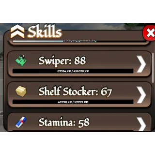 1 BLOCKSPIN ACCOUNT -swipper 80+ (balance 1M)