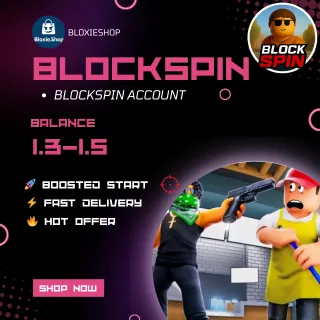 BLOCKSPIN ACCOUNT – READY TO PLAY