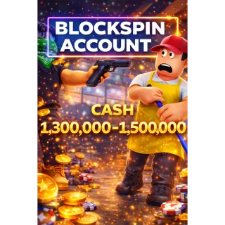 ⚡ BLOCKSPIN ACCOUNT 1.3-1.5M — AUTO DELIVERY IN SECONDS