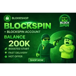 💵  BLOCKSPIN ACCOUNT — AUTO DELIVERY IN SECONDS FAST SERVICE