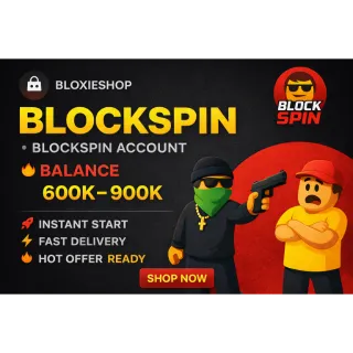 ⭐ BLOCKSPIN ACCOUNT — AUTO DELIVERY IN SECONDS