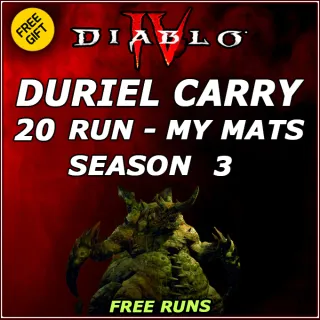 DURIEL CARRY - MY MATS
