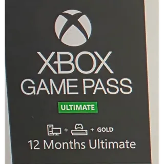Xbox Game Pass 12-month