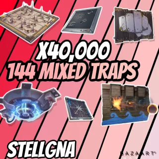 40K MIXED TRAPS 144