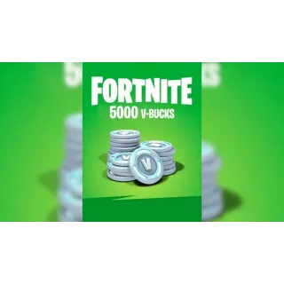 Fortnite 5000 V-Bucks Epic Games Global key !INSTANT DELIVERY!