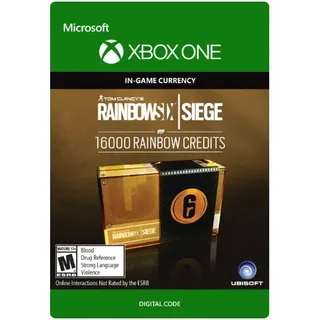 Tom Clancy’s Rainbow Six Siege: 16,000 R6 credits XBOX KEY !INSTANT DELIVERY!