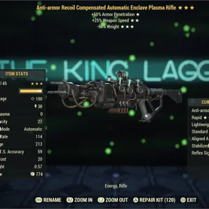 Enclave Plasma Rifle