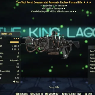 Enclave Plasma Rifle