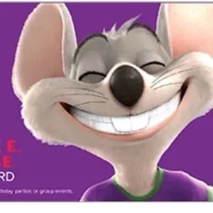 $25.00 Chuck E. Cheese eGift Card 